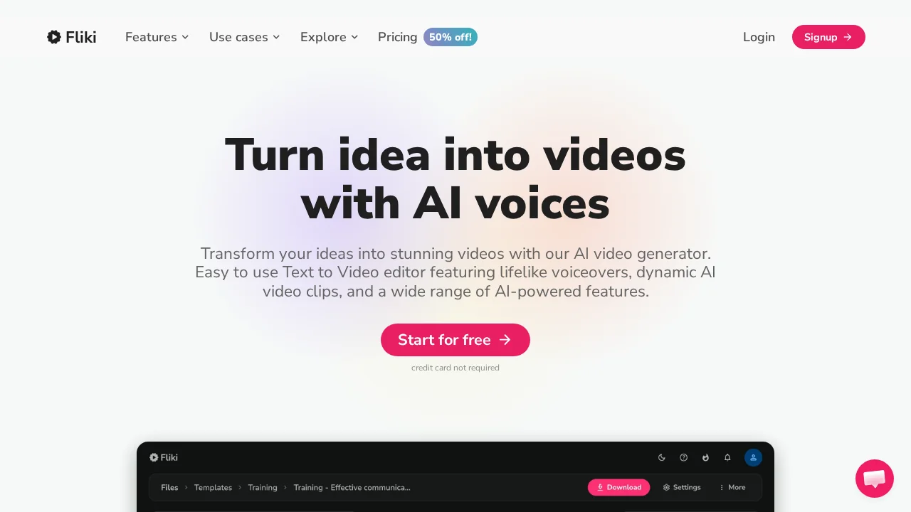 Fliki screenshot 1