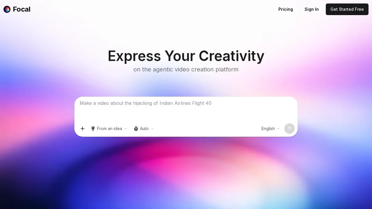 Focal screenshot 1