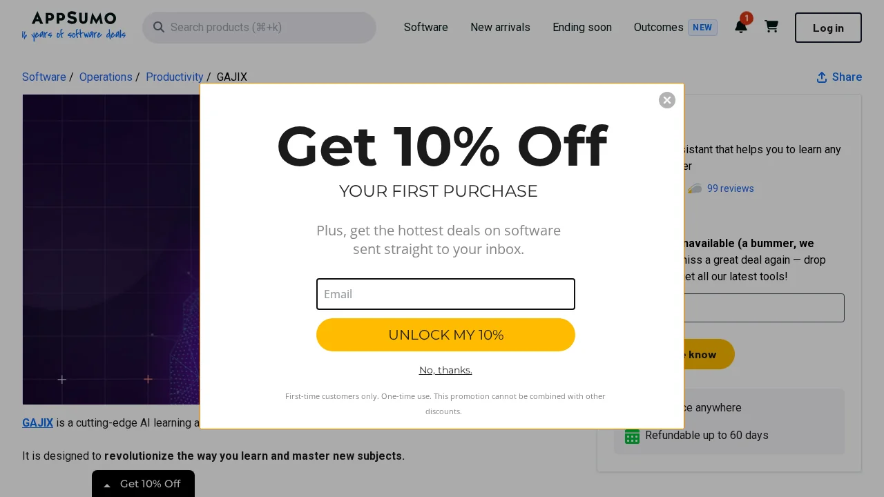 GAJIX screenshot 1
