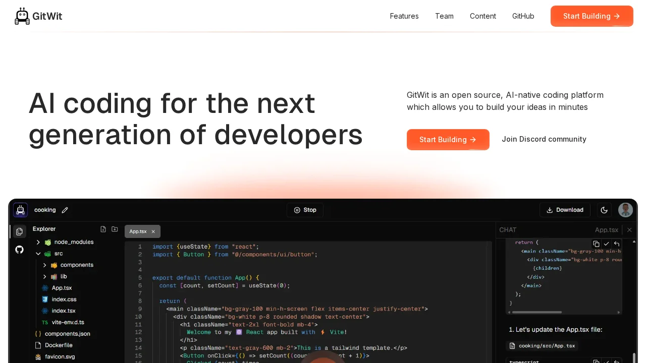 Gitwit screenshot 1