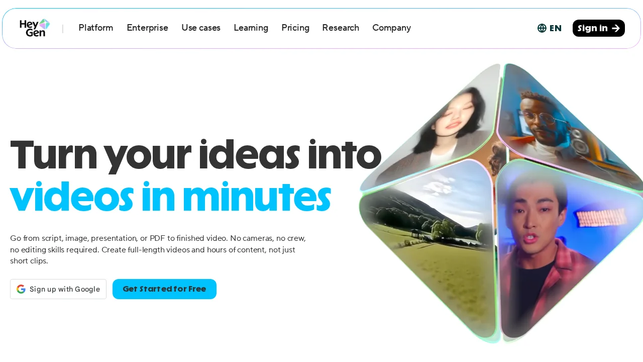 HeyGen screenshot 1