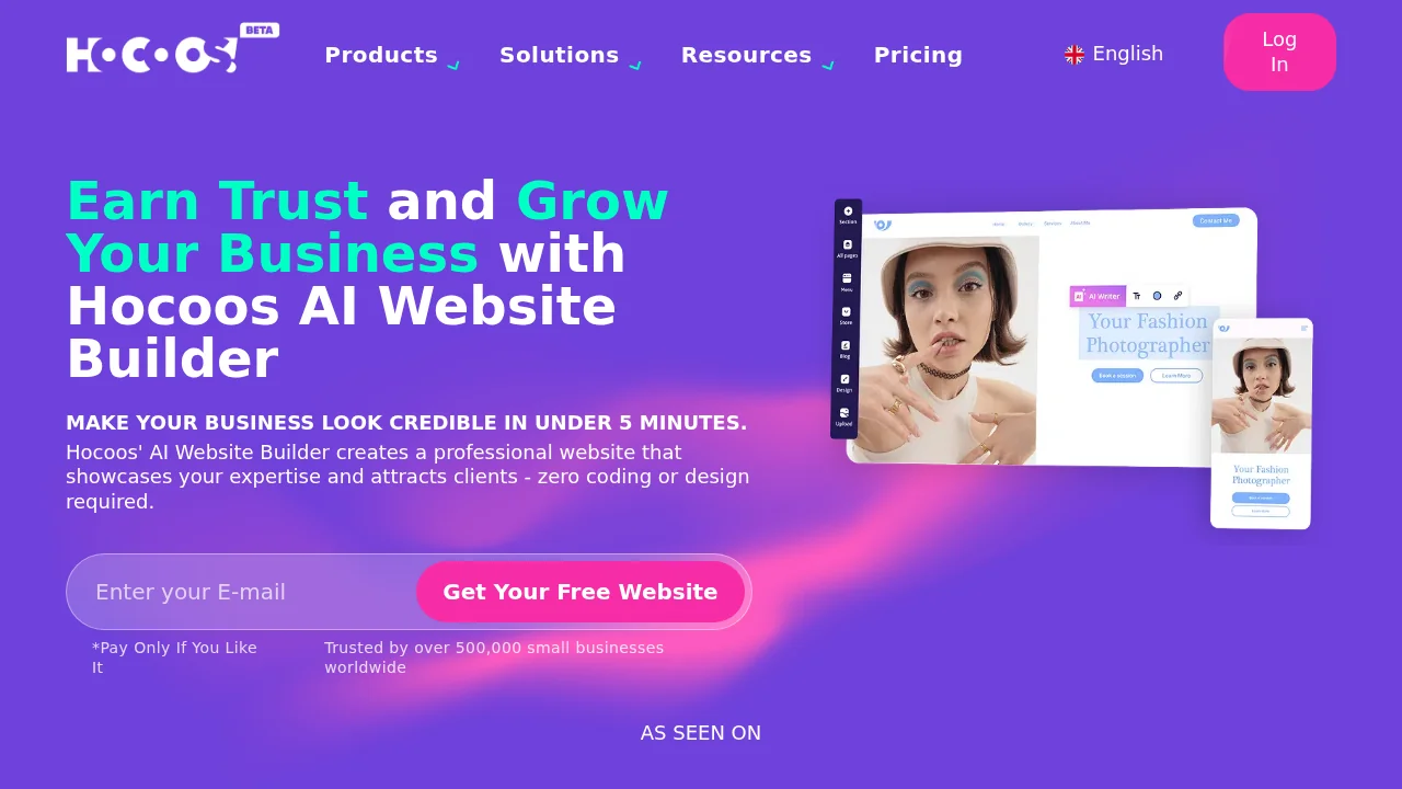 Hocoos screenshot 1