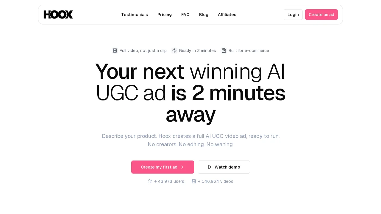 Hoox screenshot 1