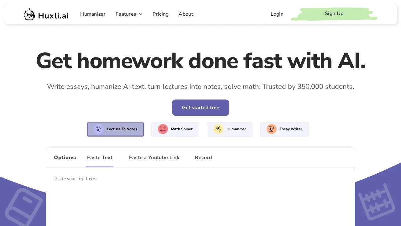 Huxli screenshot 1