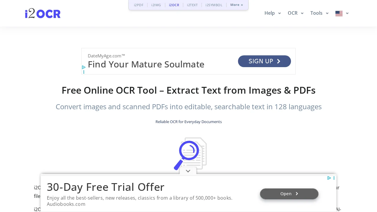 i2OCR screenshot 1