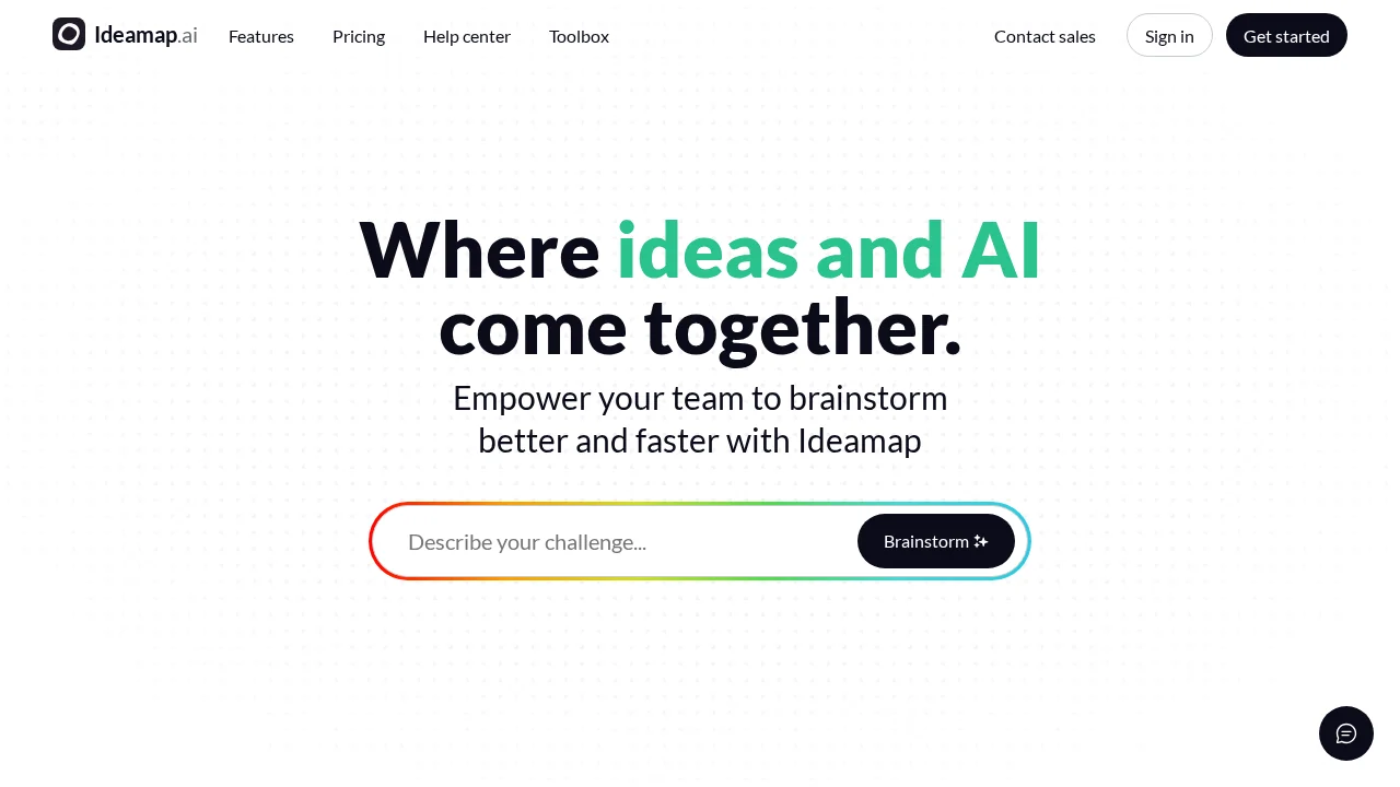 Ideamap - Brainstorm and Mindmap AI screenshot 1
