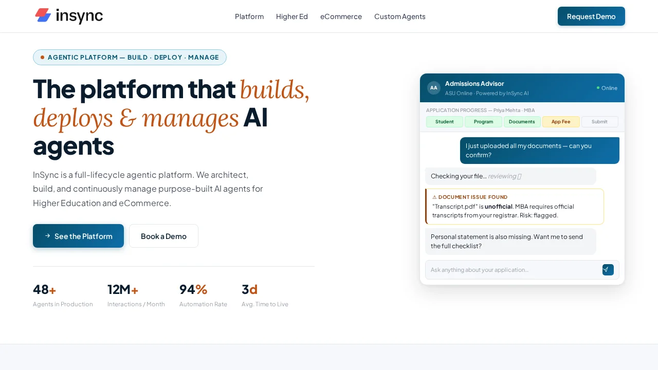 Insync screenshot 1