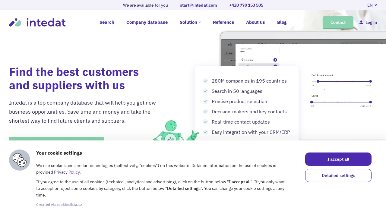 Intedat screenshot 1