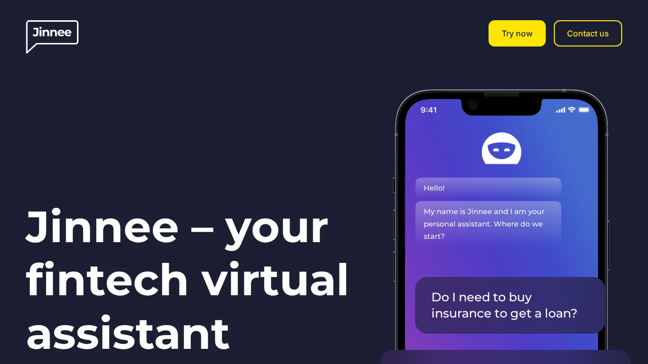 Jinnee for Fintech screenshot 1