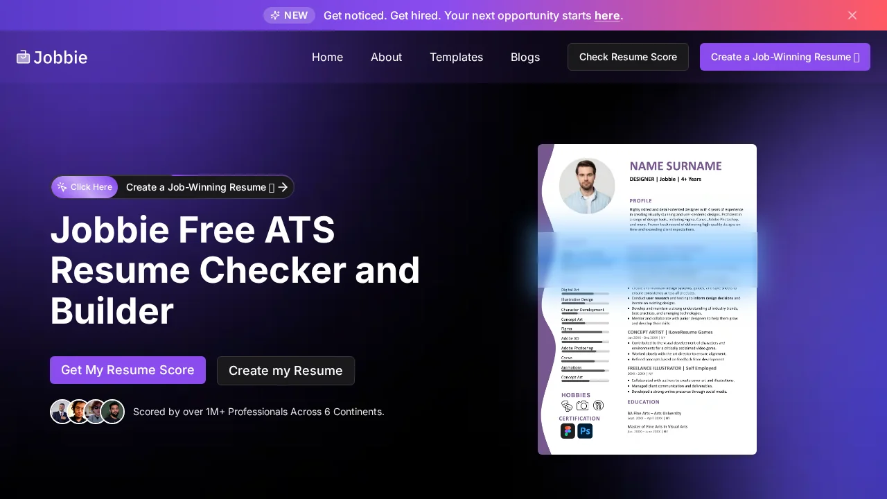 Jobbie screenshot 1