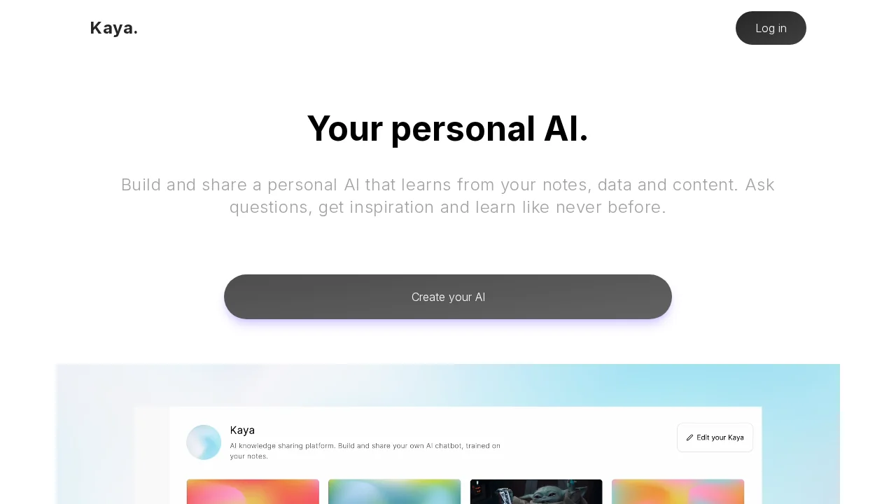 Kaya screenshot 1