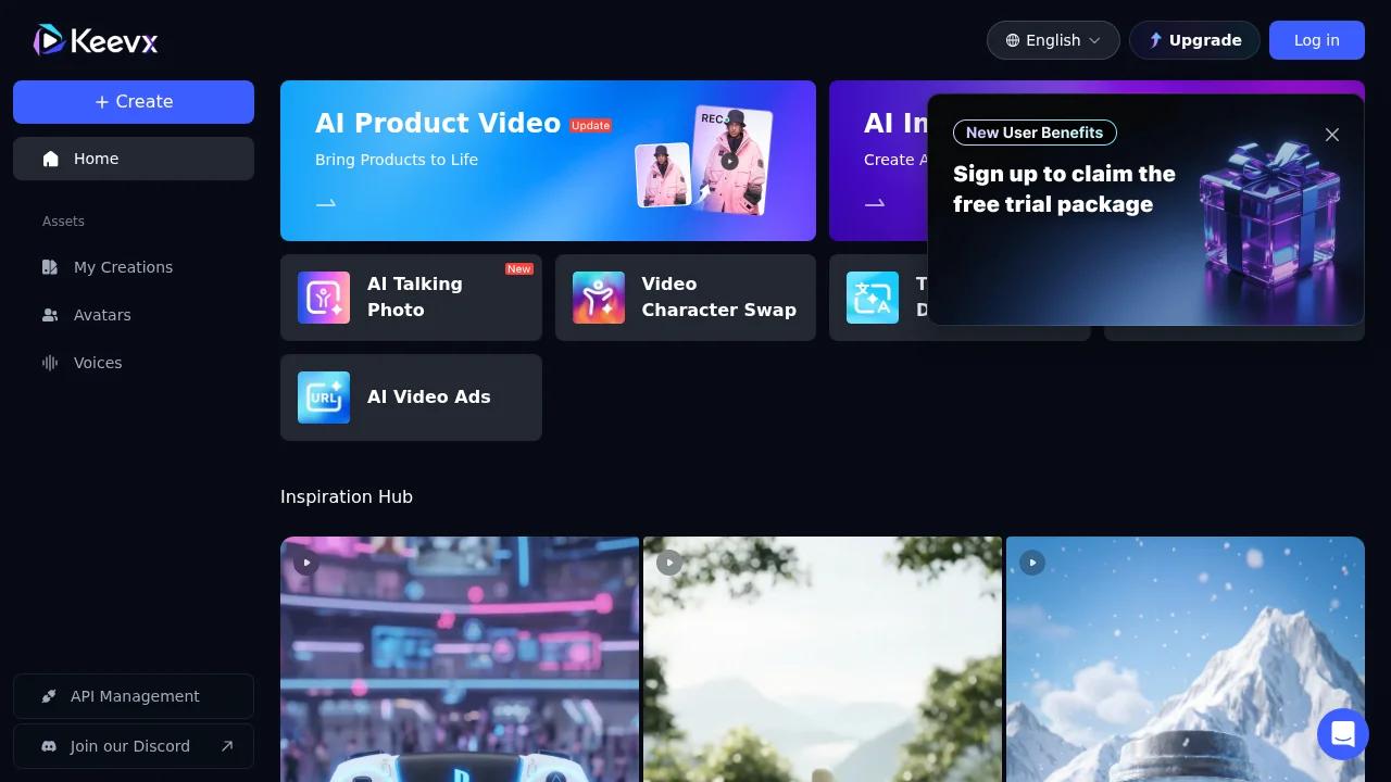 Keevx screenshot 1