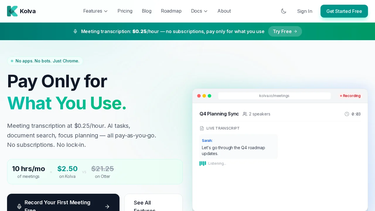 Kolva screenshot 1