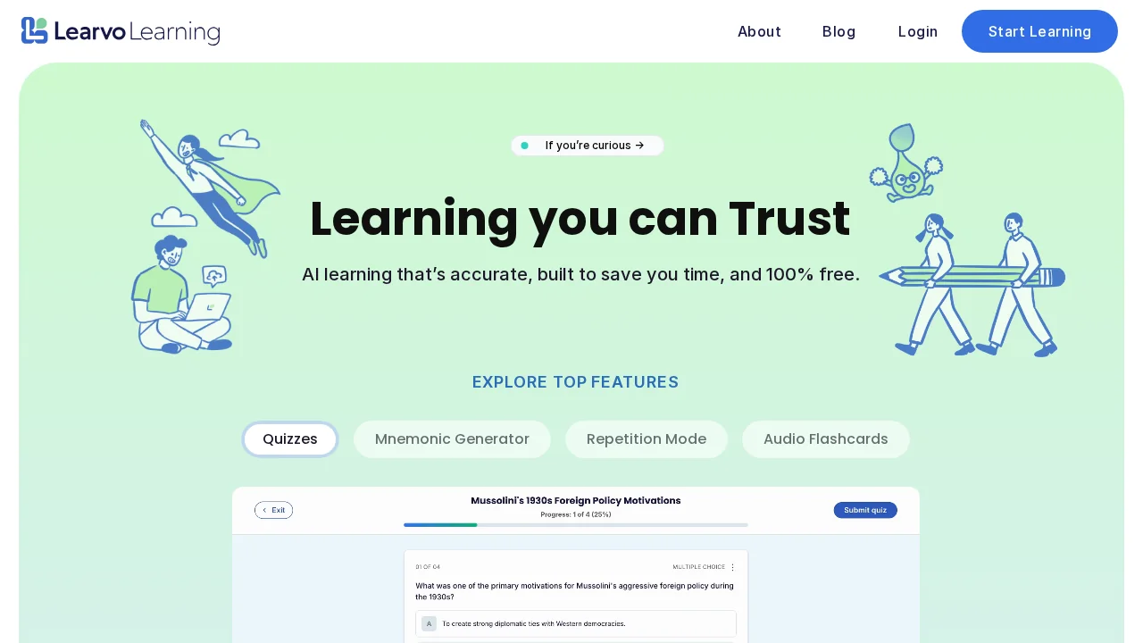 Learvo screenshot 1