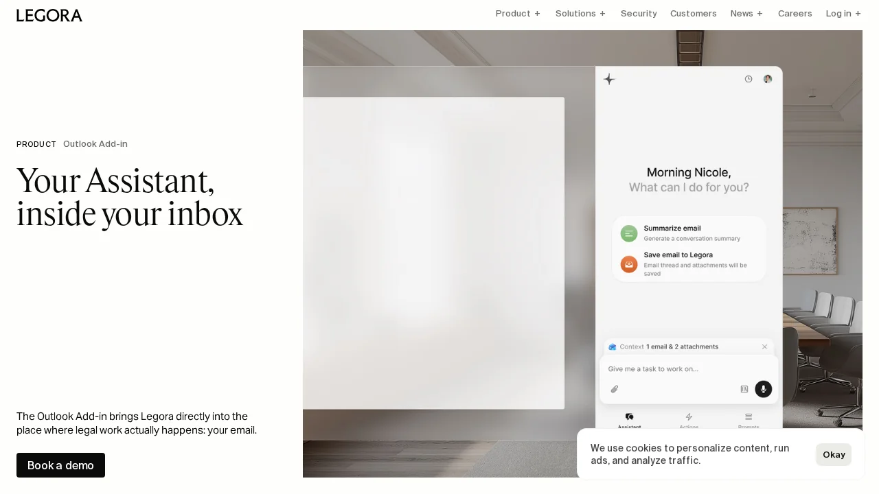 Legora screenshot 1