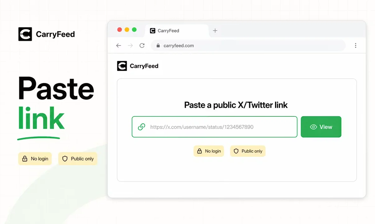 CarryFeed screenshot 1