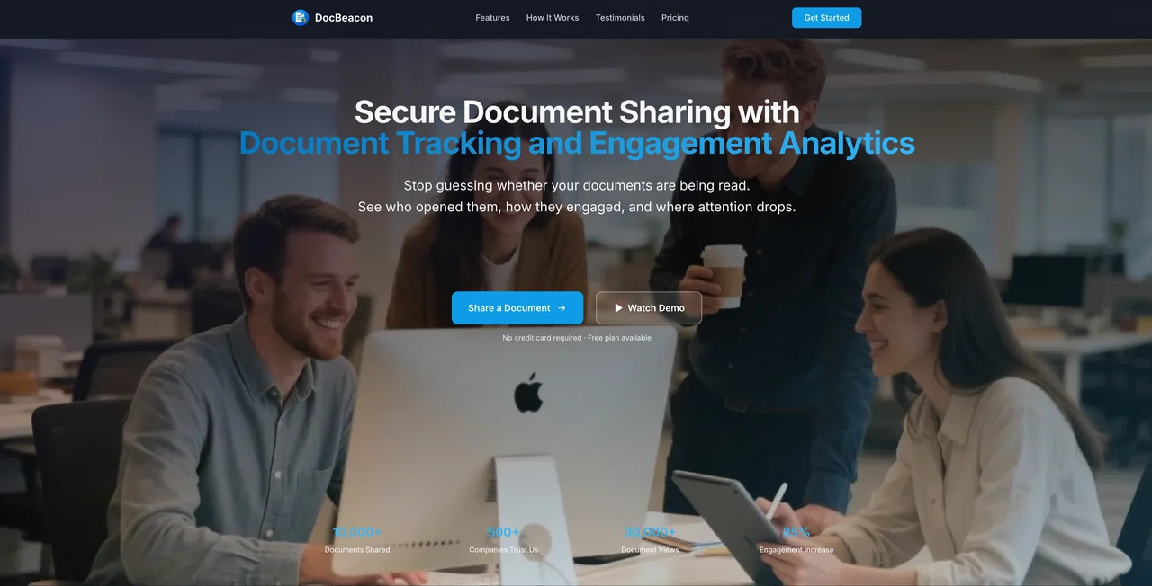 DocBeacon screenshot 1
