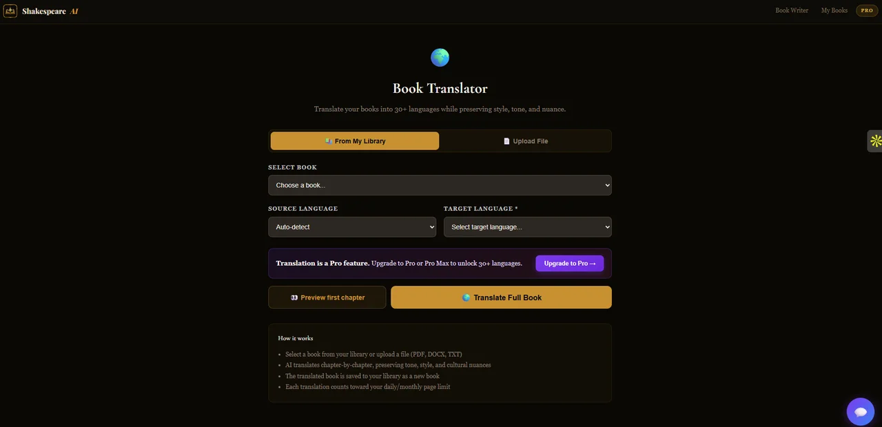 ShakespeareAI 2.0 screenshot 3