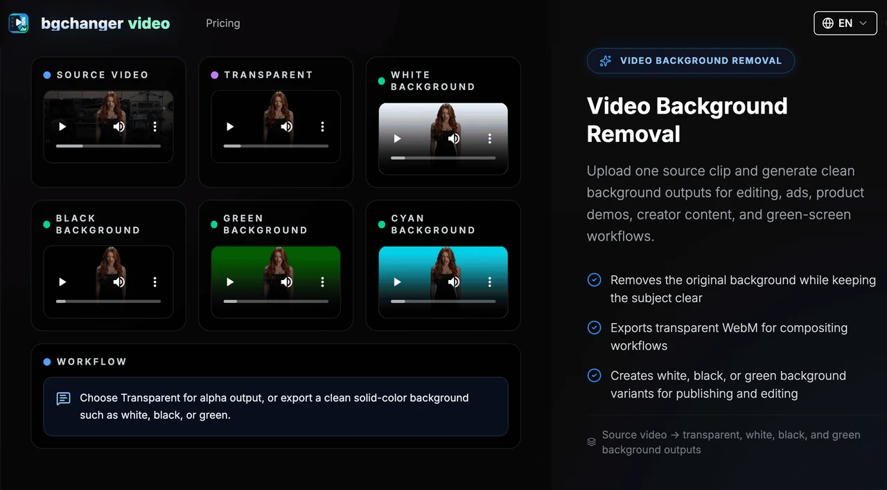 AI Video Background Changer screenshot 2