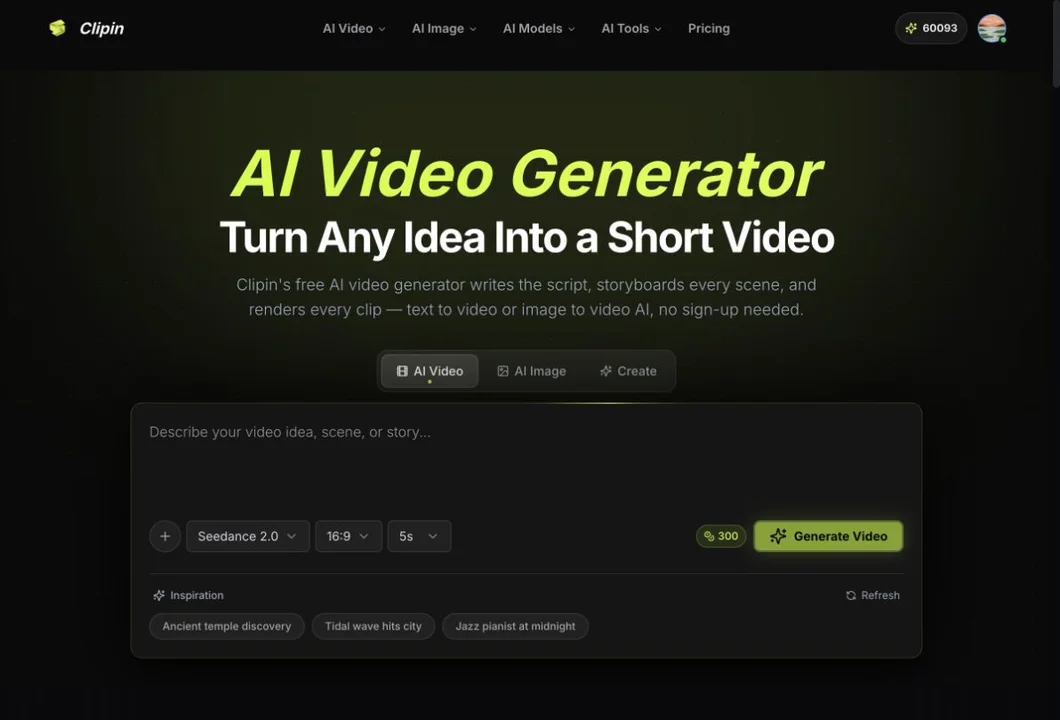 Clipin AI screenshot 1