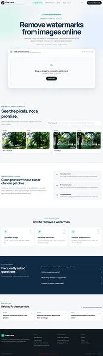 Clearframe screenshot 3