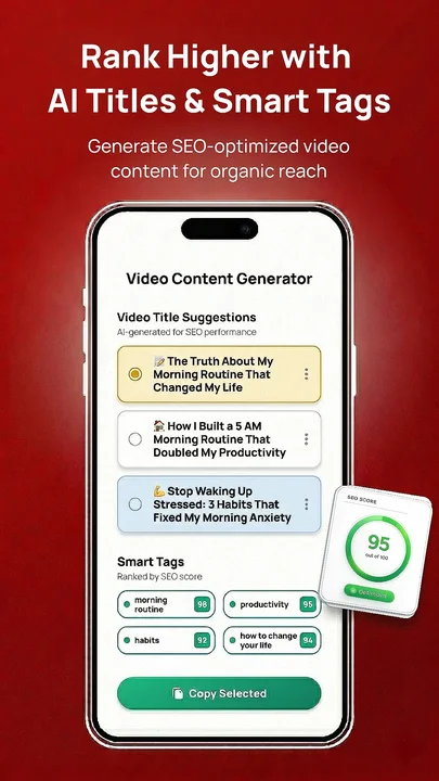 YouSEO – YouTube Creator Toolkit screenshot 5