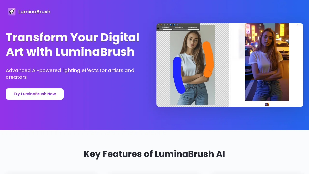 LuminaBrush screenshot 1