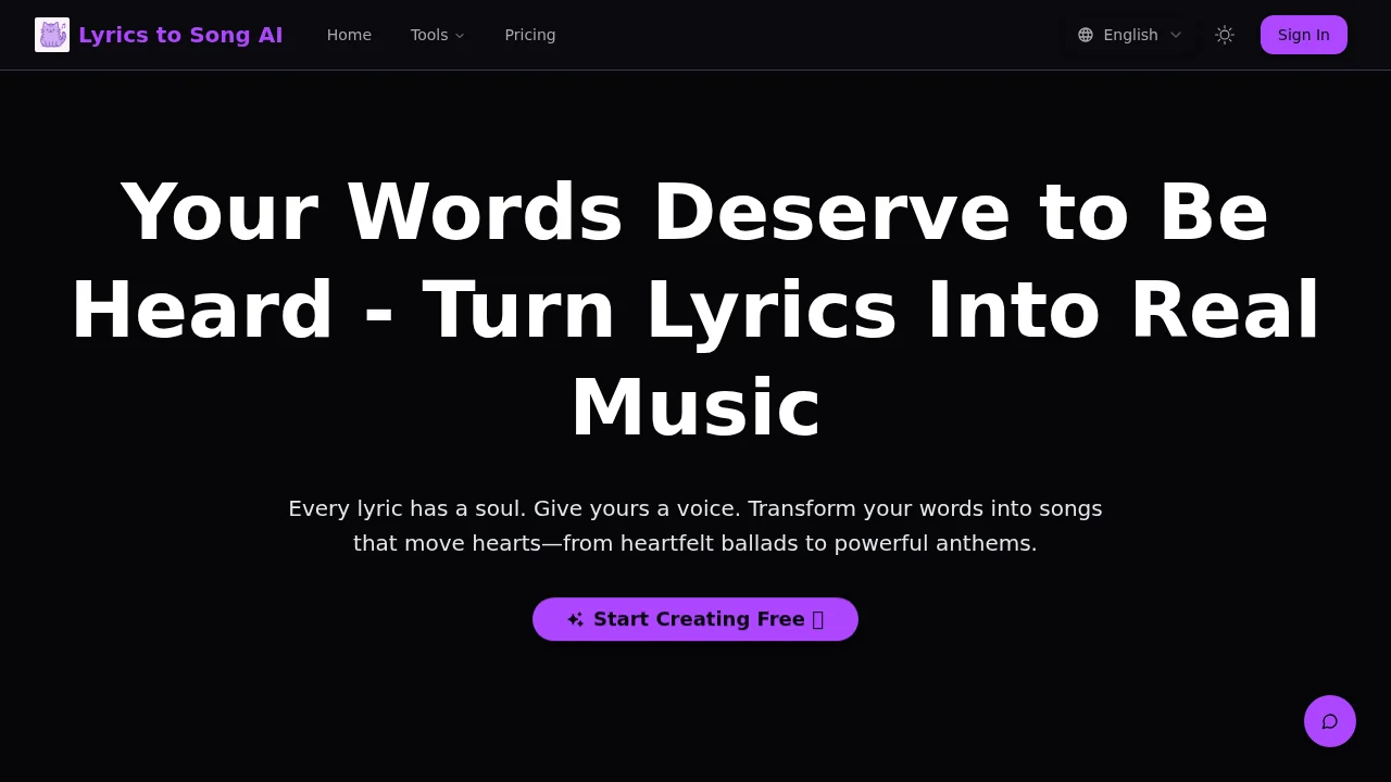 Lyrics to Song AI screenshot 1