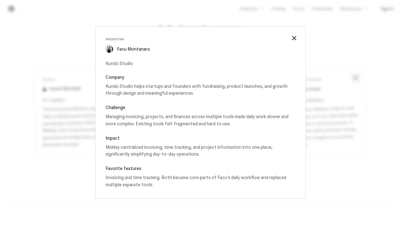Midday screenshot 1
