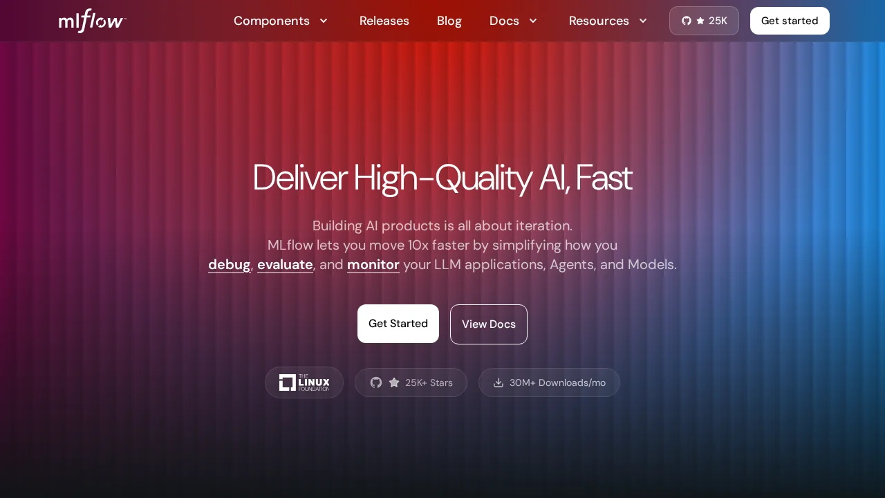 MLflow screenshot 1