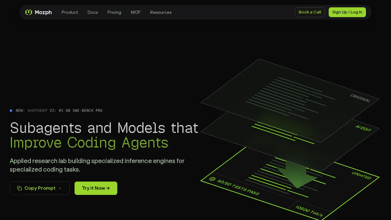 Morph screenshot 1