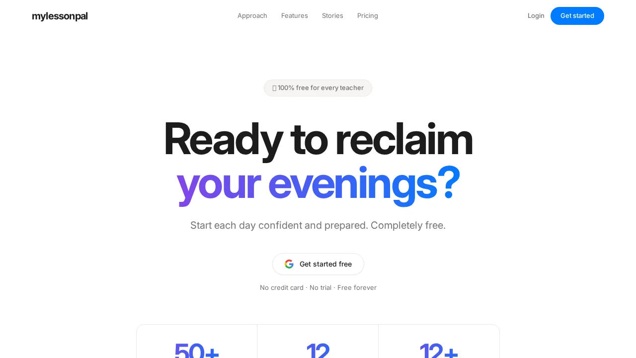 MyLessonPal screenshot 1