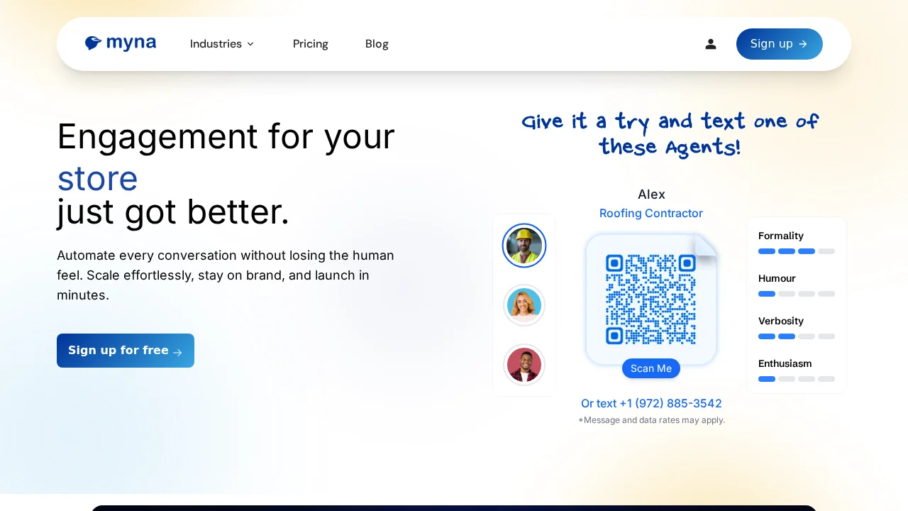 Myna screenshot 1