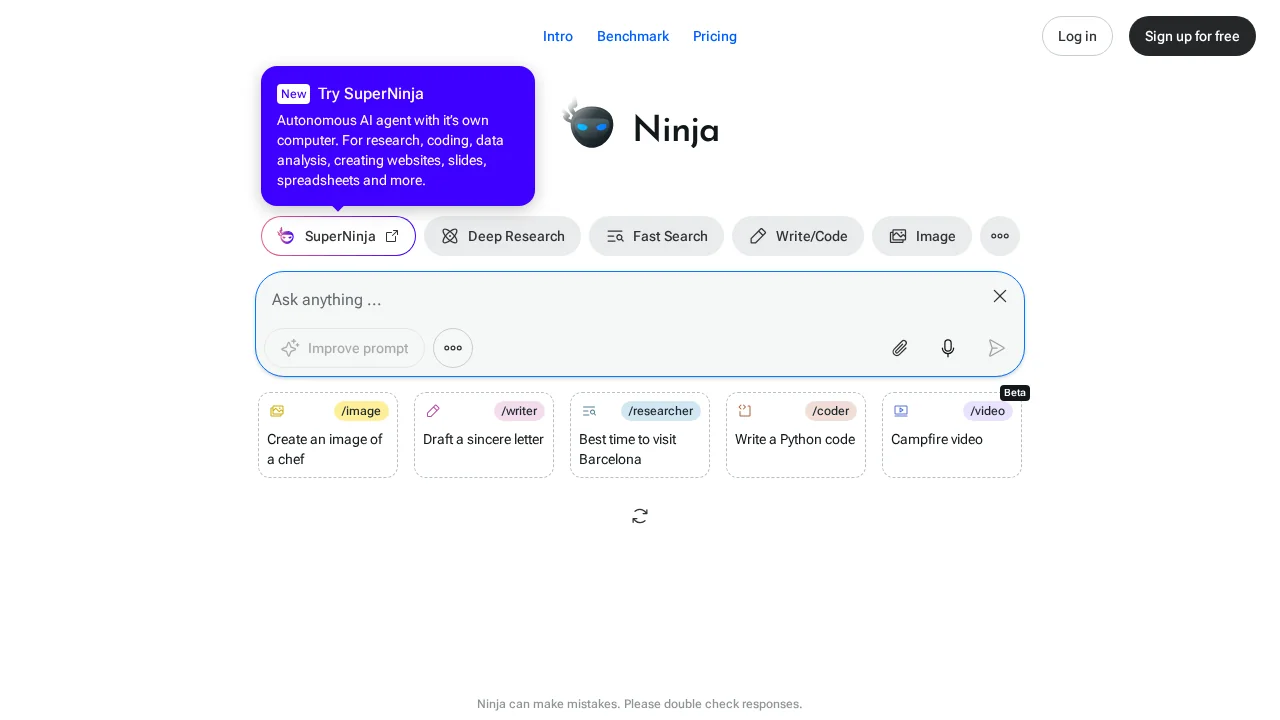 Ninja AI screenshot 1