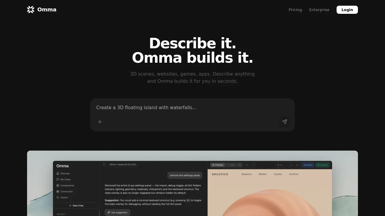 Omma screenshot 1