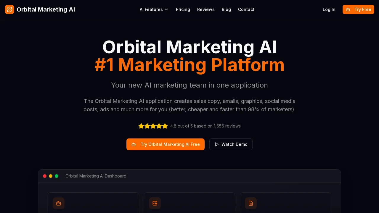 Orbital Marketing AI screenshot 1