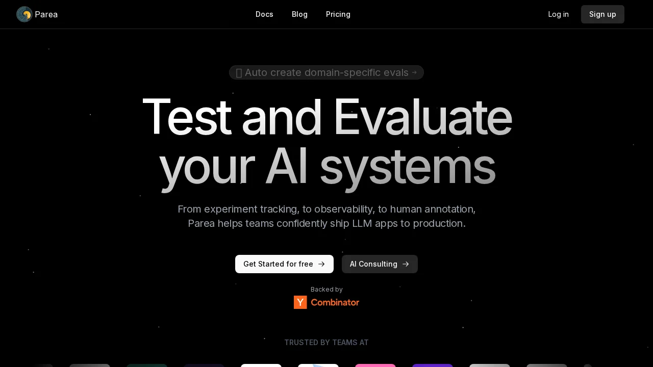 Parea screenshot 1