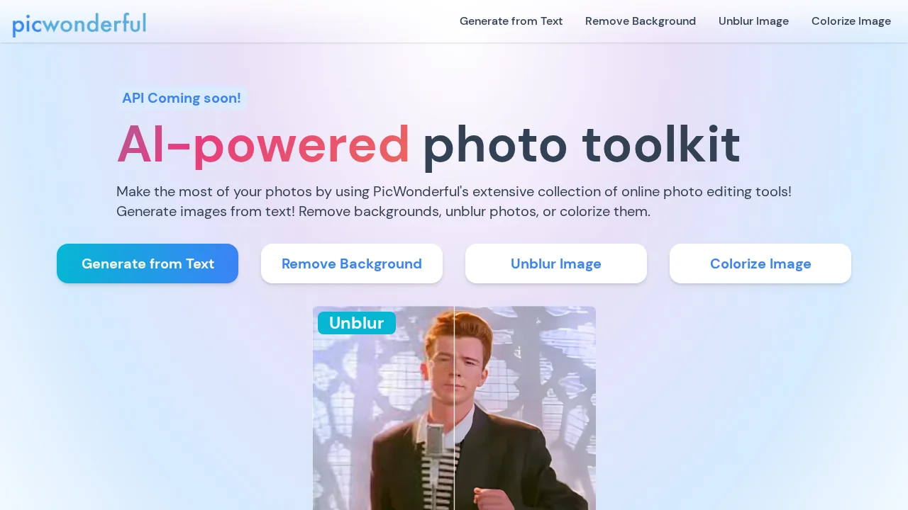 PicWonderful screenshot 1