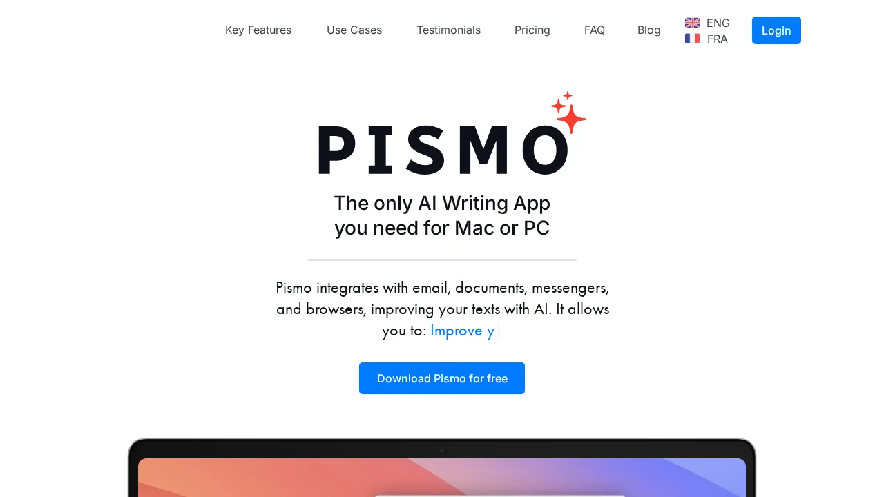 Pismo screenshot 1