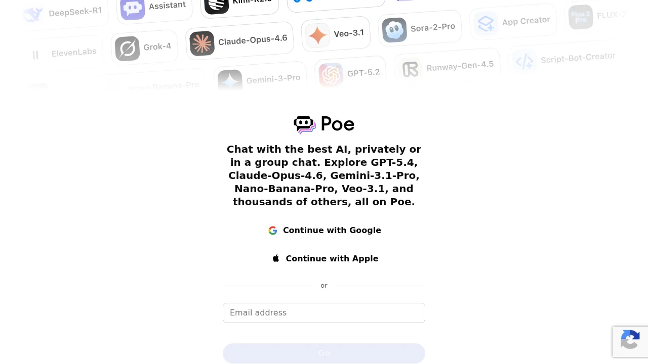 Poe screenshot 1