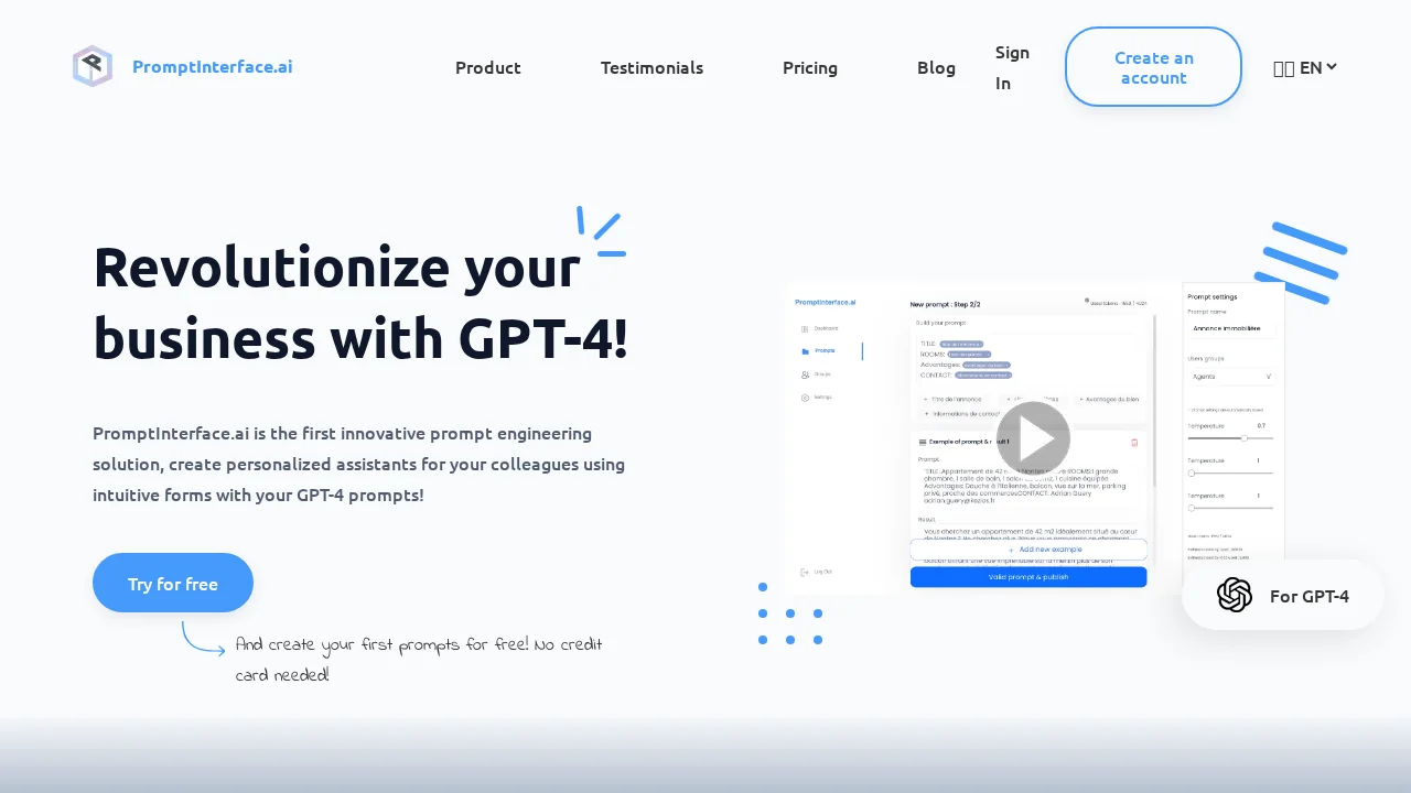 PromptInterface.ai screenshot 1