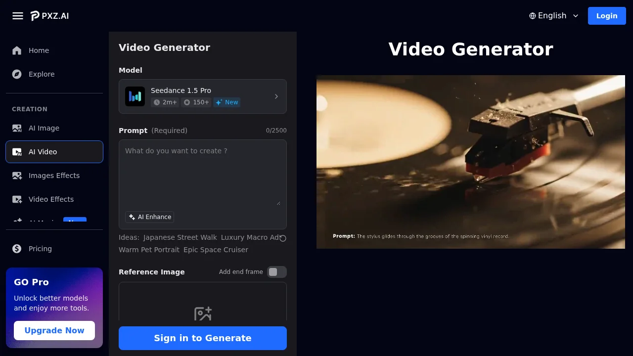 PXZ AI | Video Generator screenshot 1