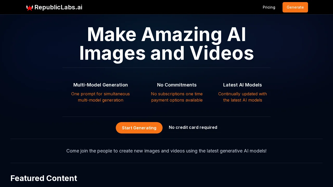 Republic Labs AI screenshot 1