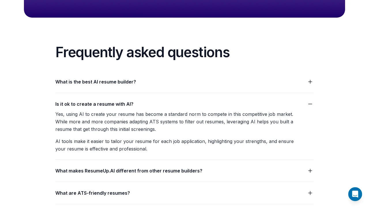 ResumeUp screenshot 1