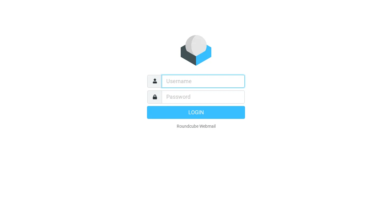 Roundcube Webmail screenshot 1