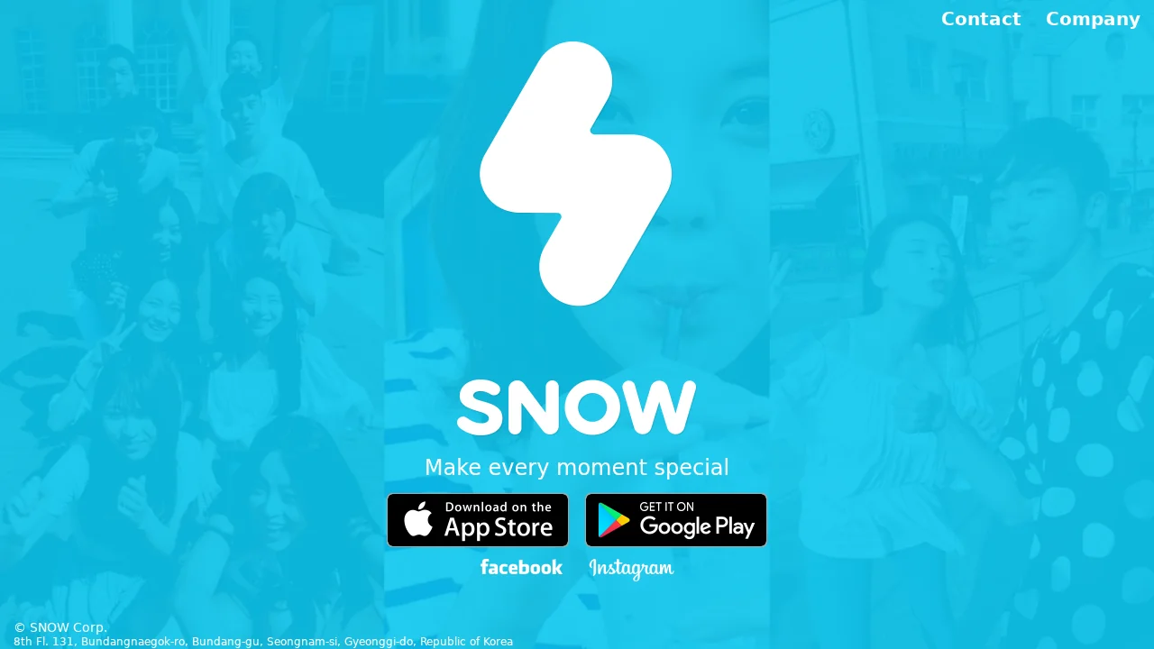 Snow.me screenshot 1