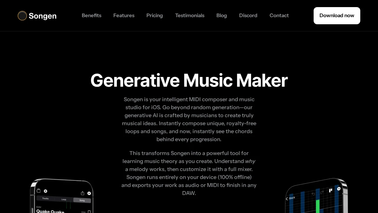 Songen screenshot 1