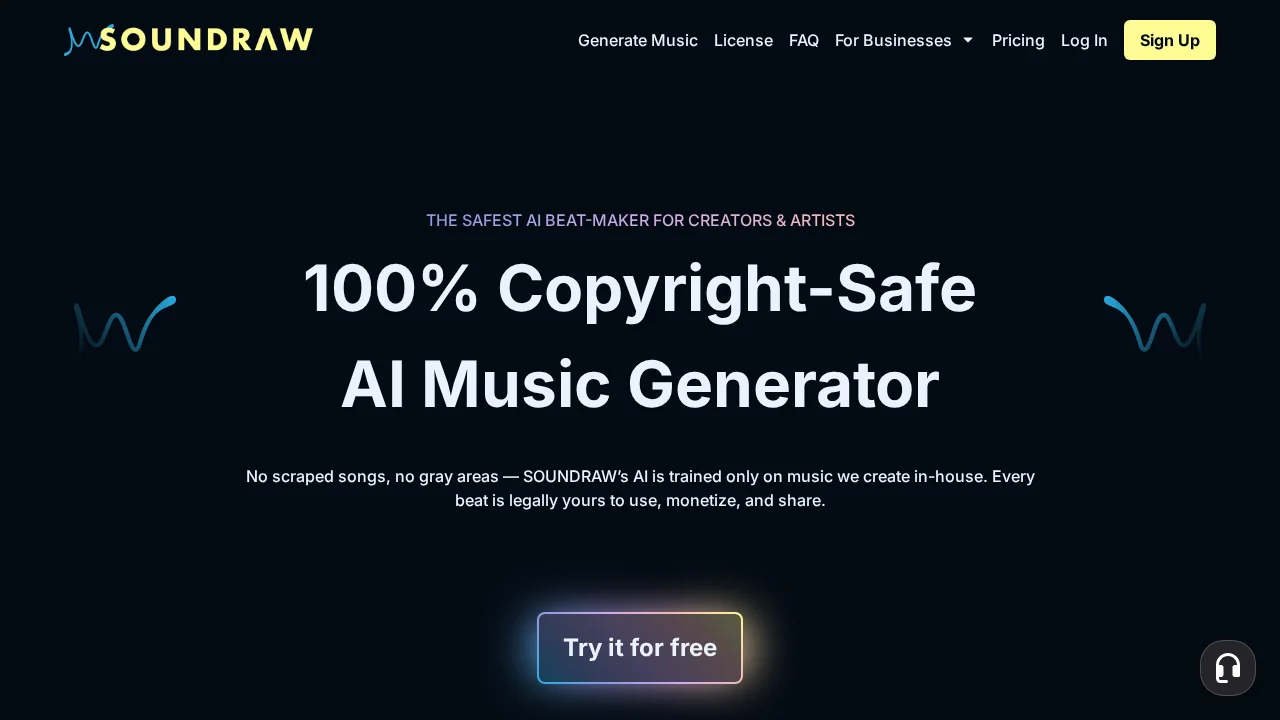 SOUNDRAW screenshot 1