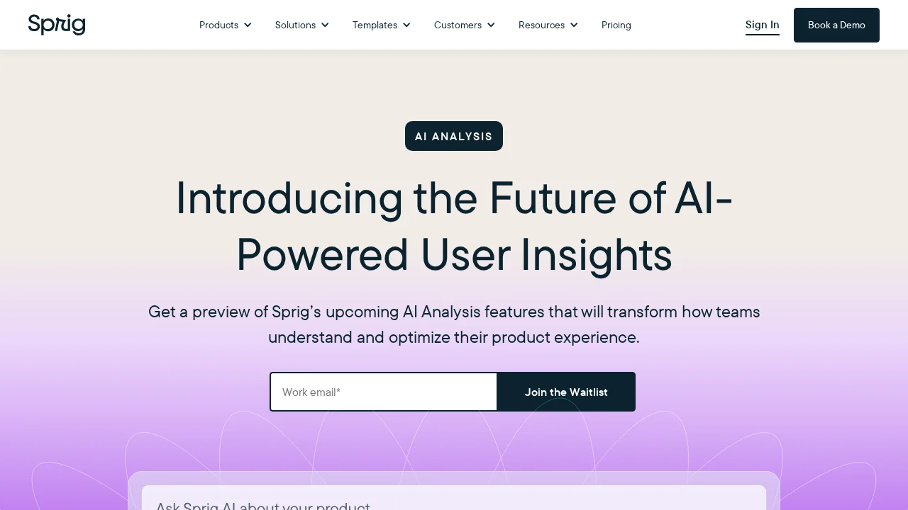 Sprig screenshot 1
