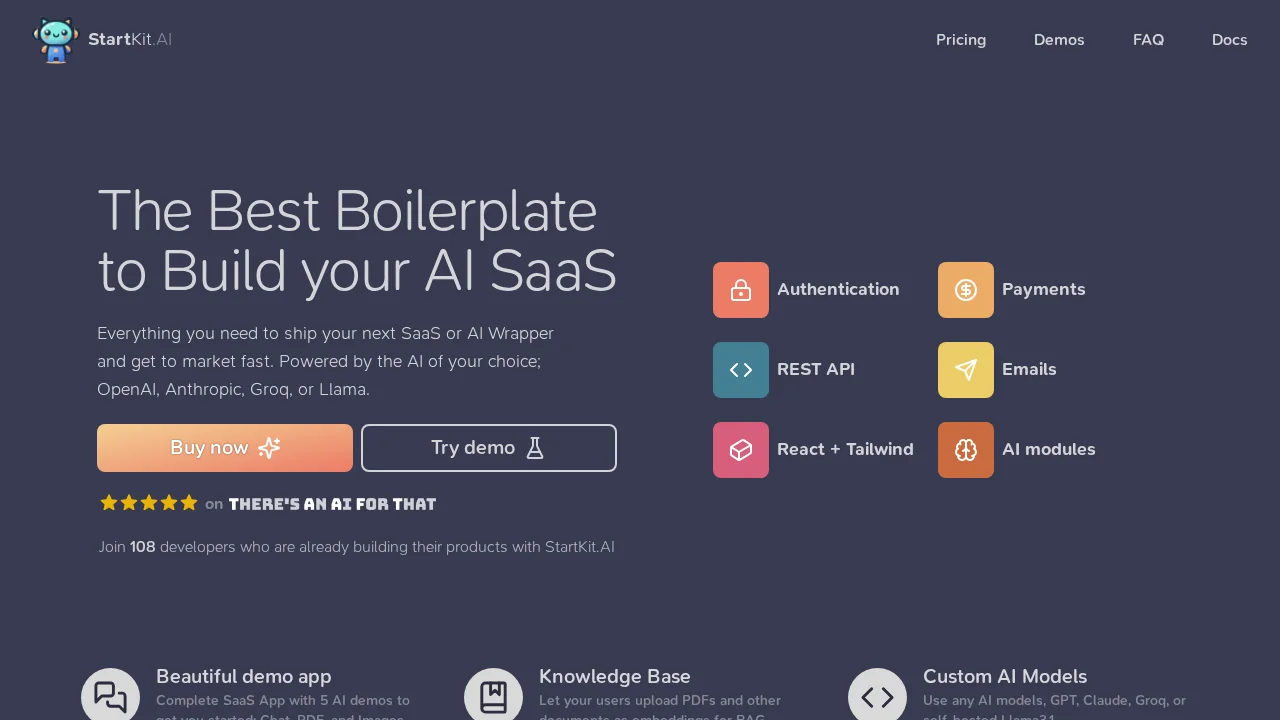 StartKit screenshot 1